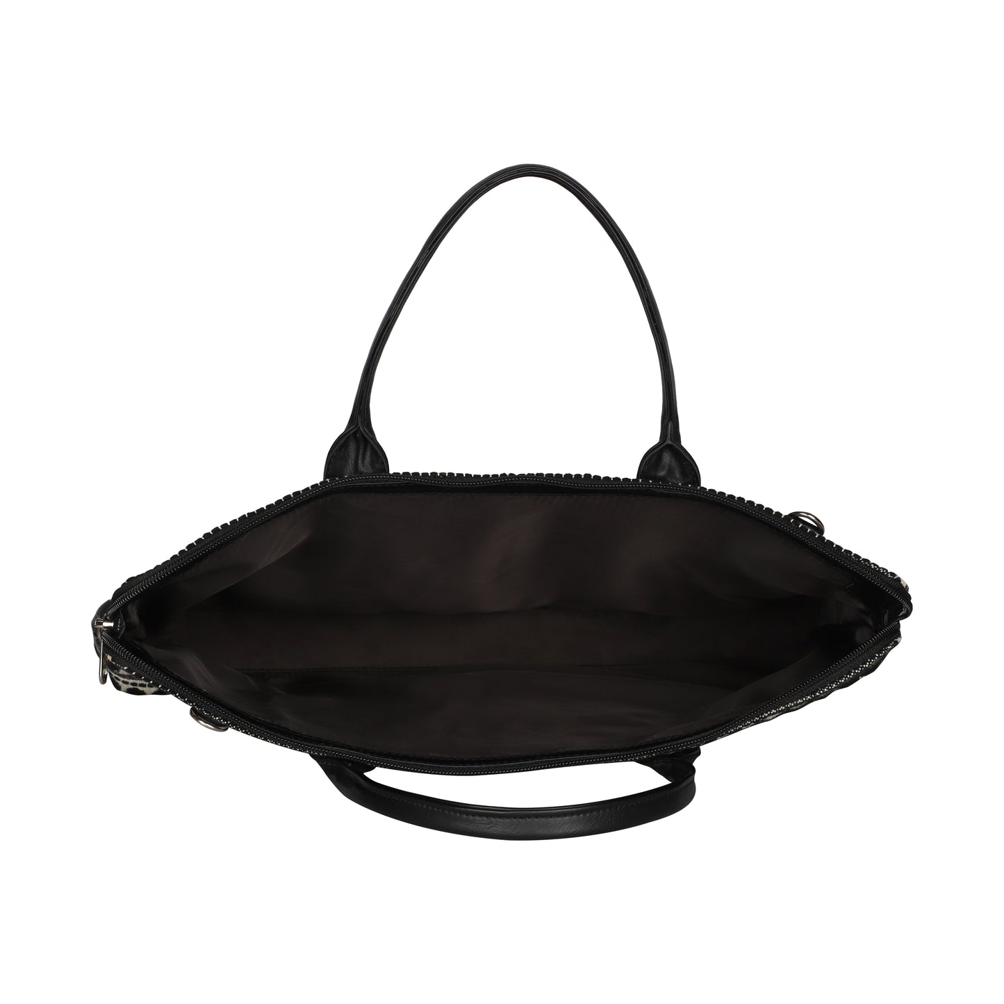Laptop Bag for Women for 15.6 inch Laptop (Black & White Capsule)