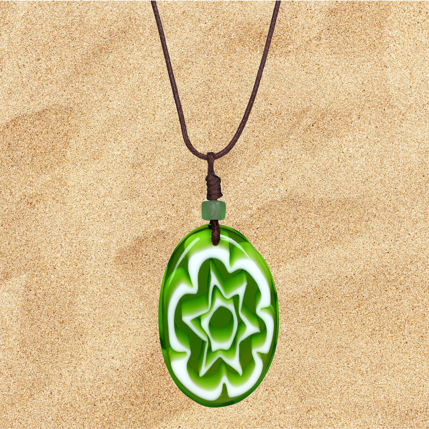Choker Necklace with Flower Pendant