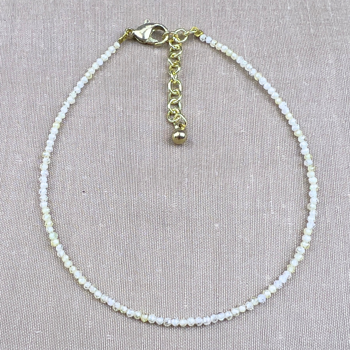 Citrine Natural Stone Anklet