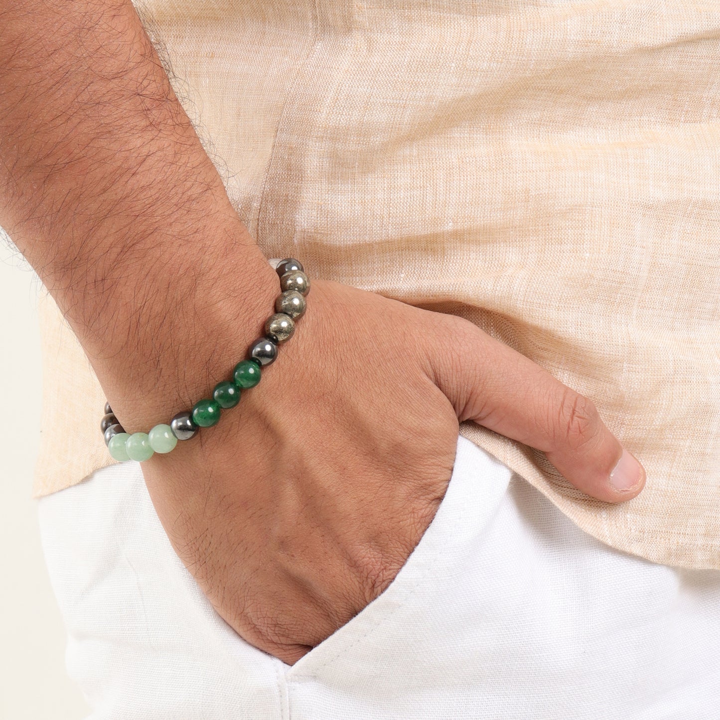 Dhan Yog Money Magnet Natural Stone Bracelet