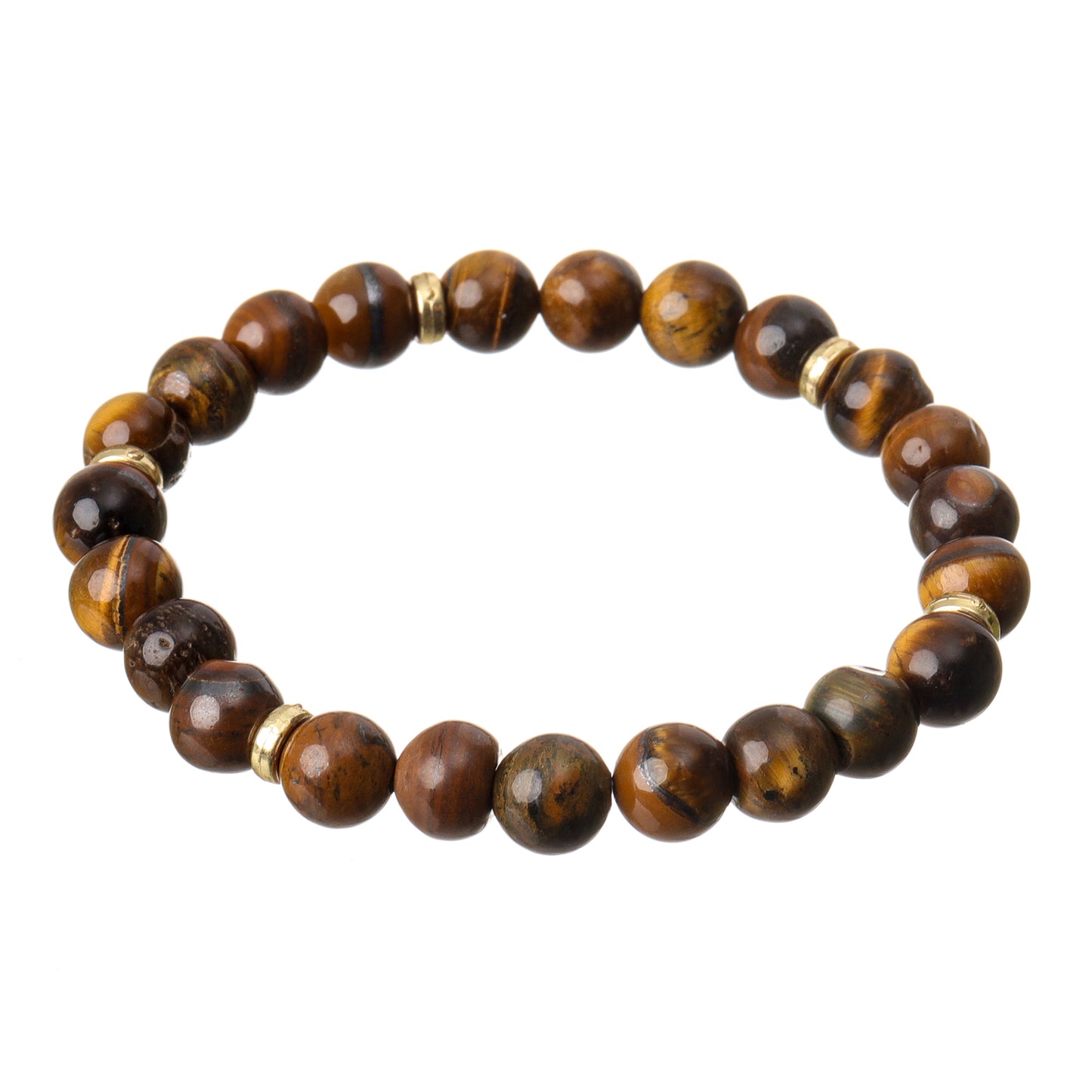 Fearless Tiger Eye Natural Stone Bracelet