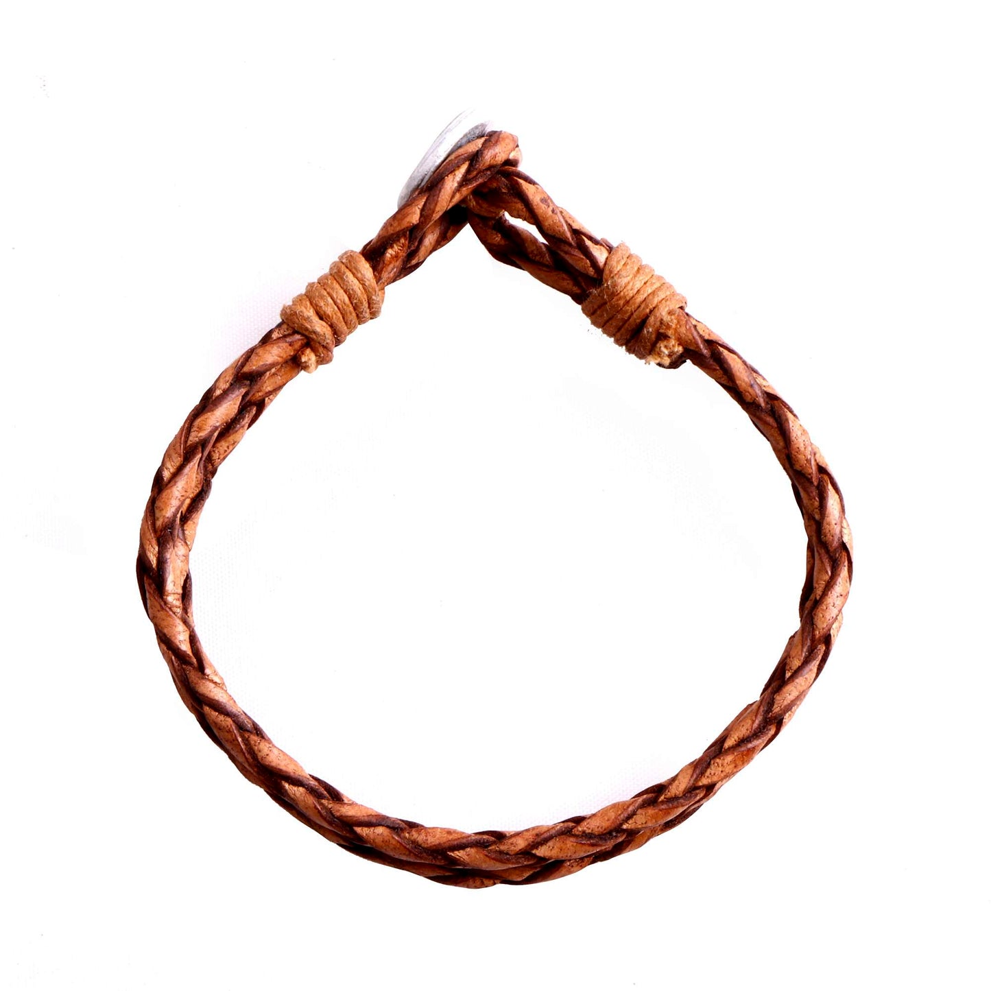Granada Braided Leather Bracelet for Men