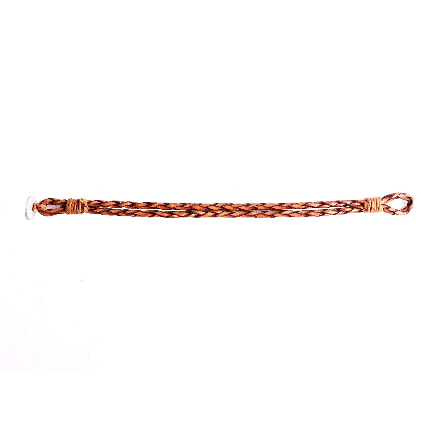 Granada Braided Leather Bracelet for Men