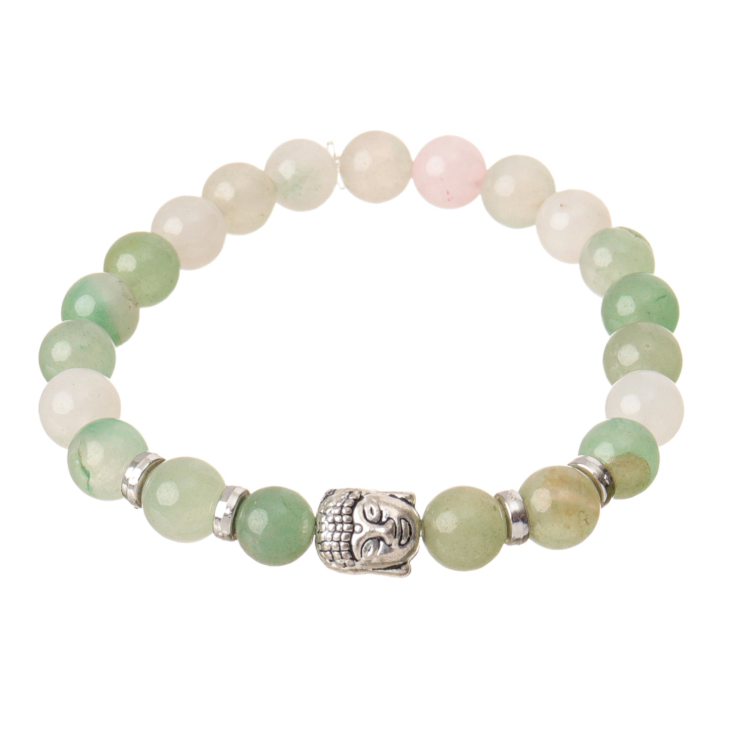 Green Aventurine Natural Stone Buddha Bracelet