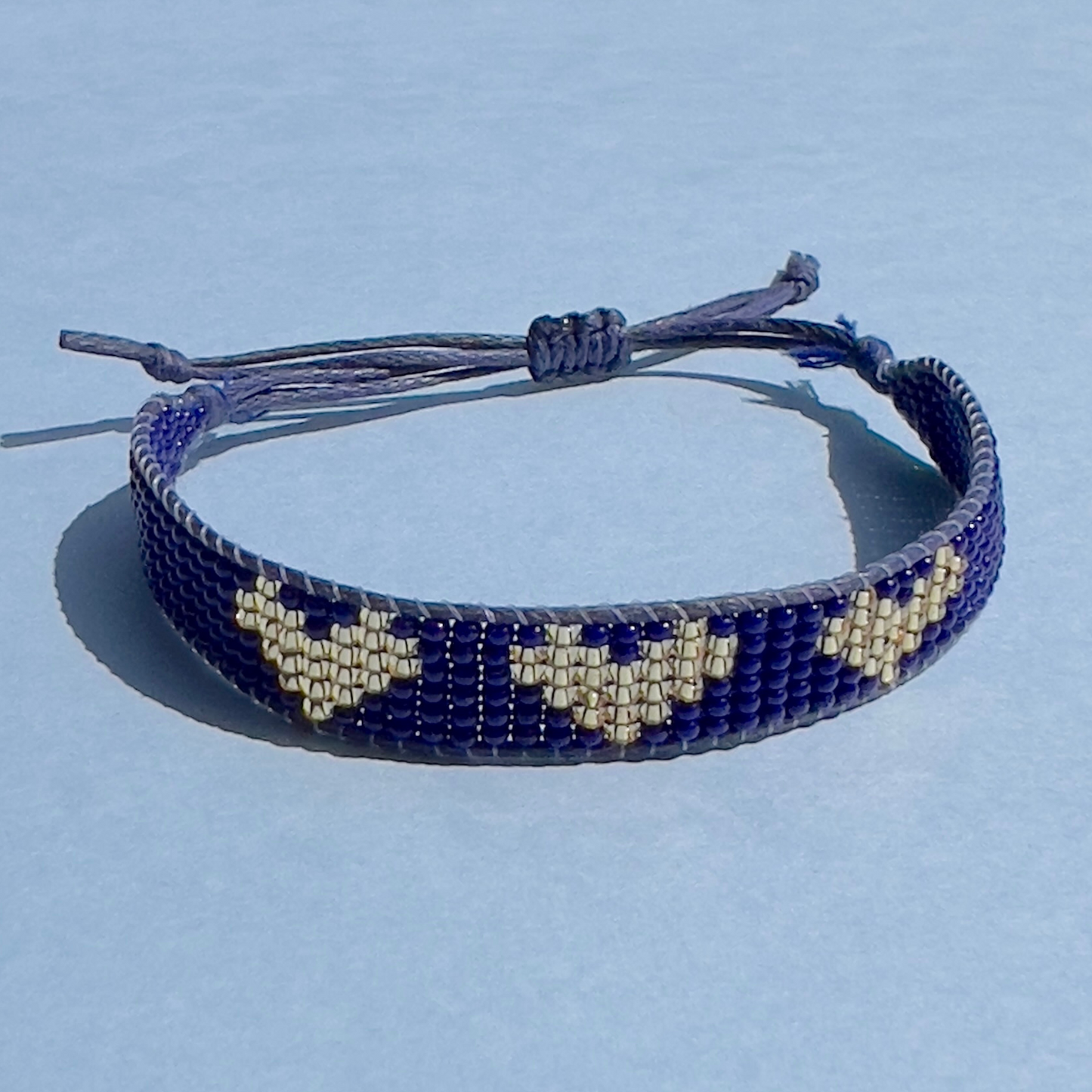 Heart Pattern Beaded Bracelet