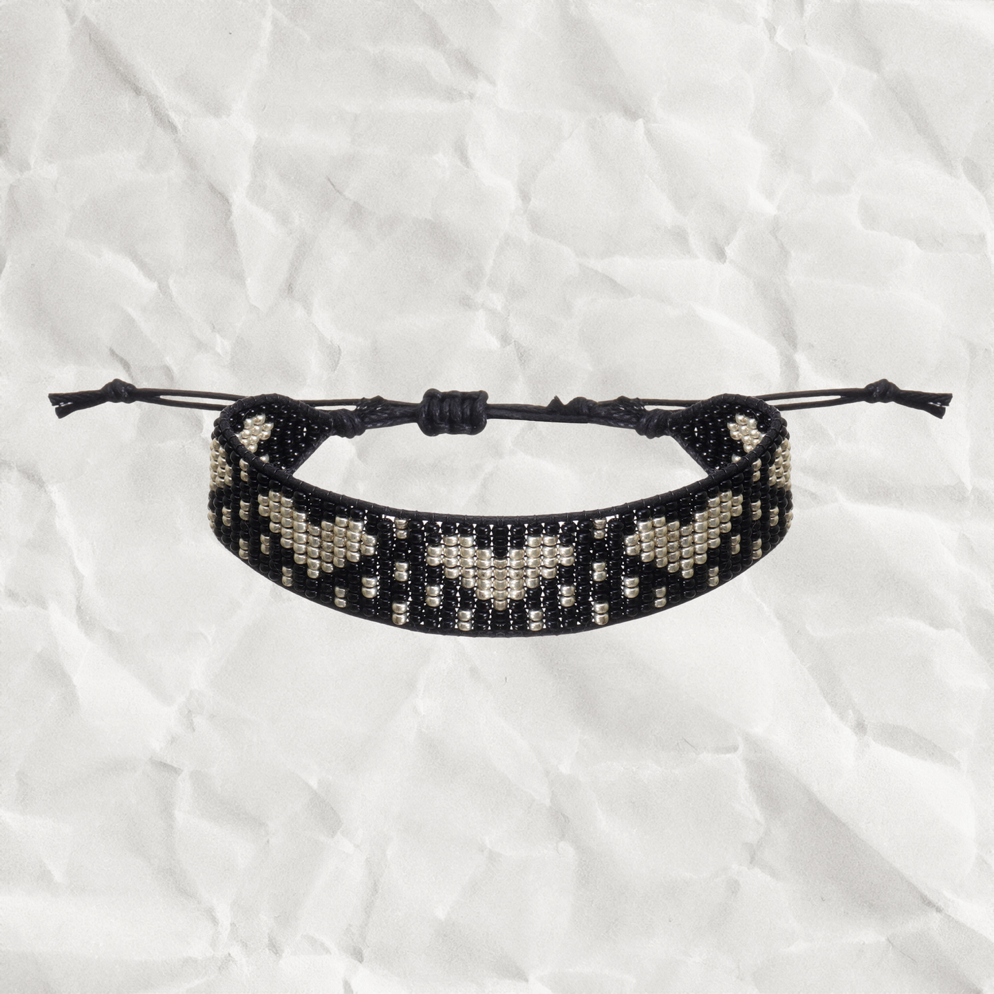 Infinity Hearts Beaded Bracelet