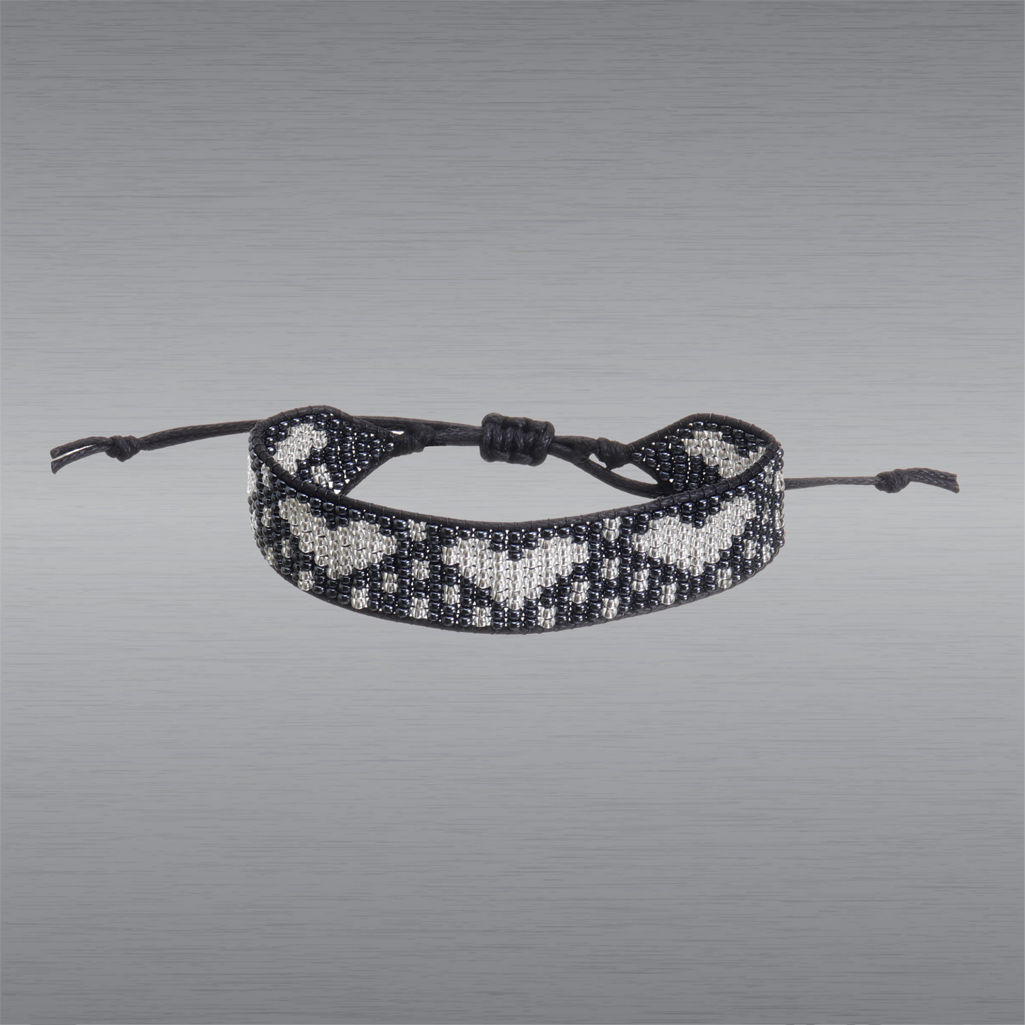 Infinity Hearts Beaded Bracelet