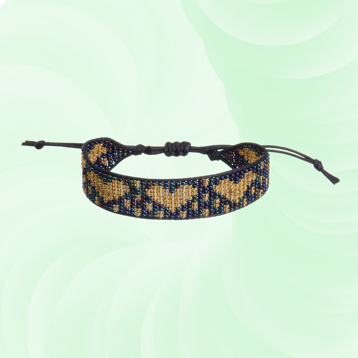 Infinity Hearts Beaded Bracelet