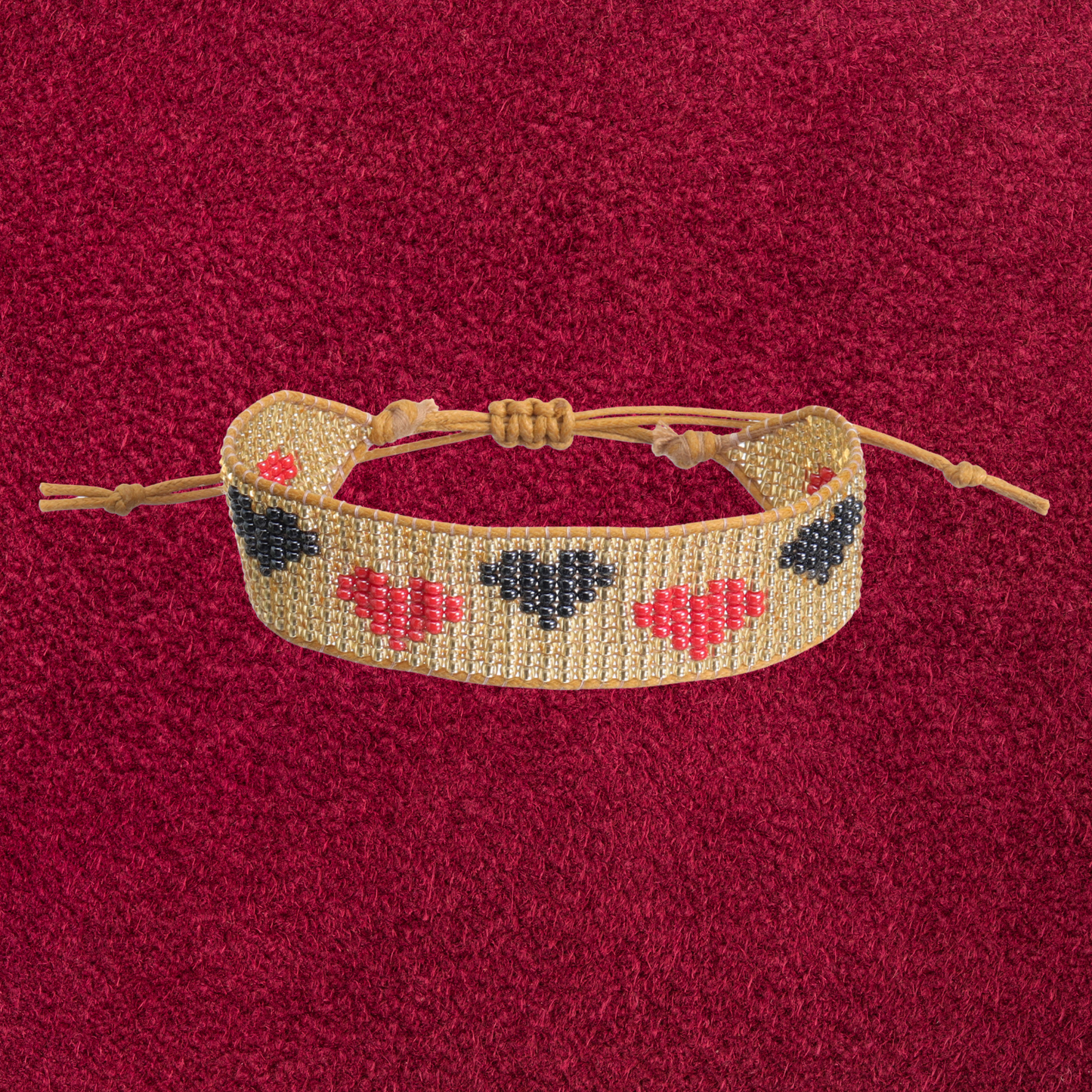 LoveLink Hearts Beaded Bracelet