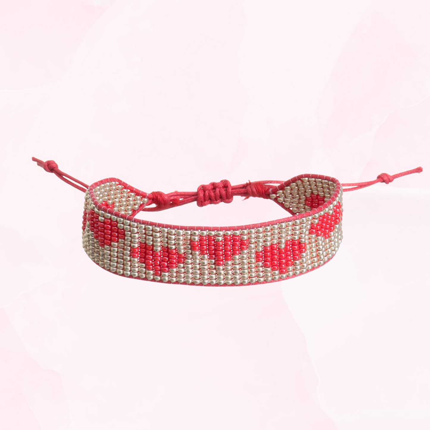 LoveLink Hearts Beaded Bracelet