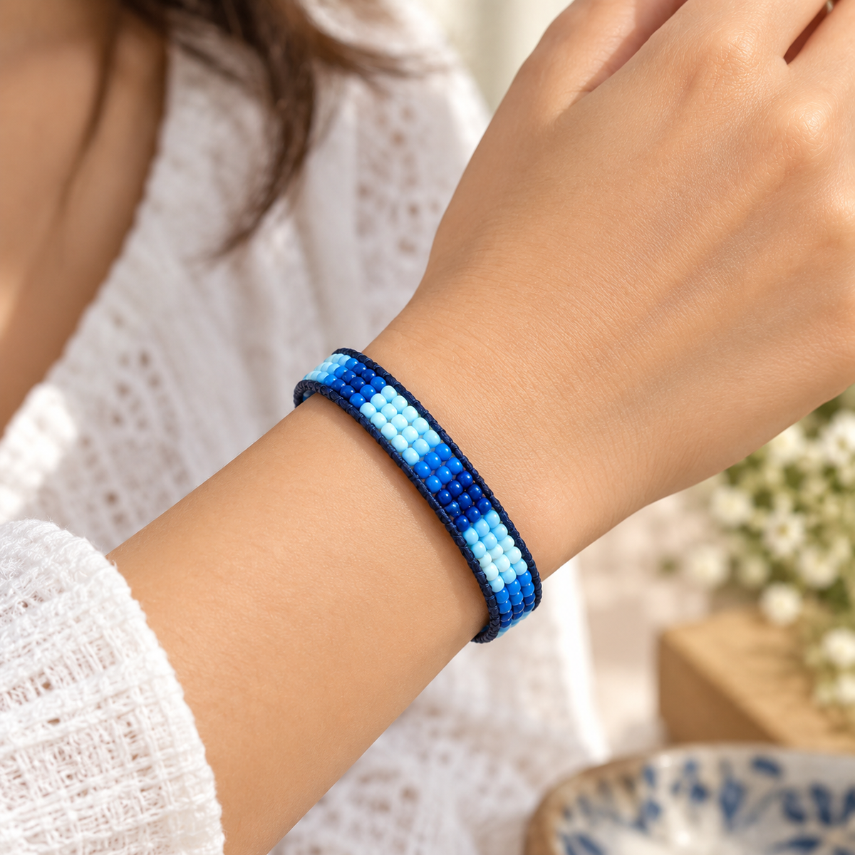 Multicolour Beaded Bracelet for Women