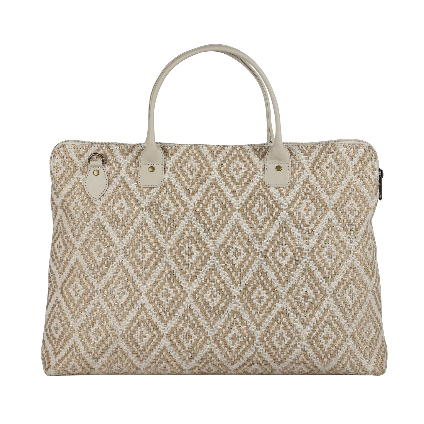 Laptop Bag for Women for 15.6 inch Laptop (Natural & Beige)