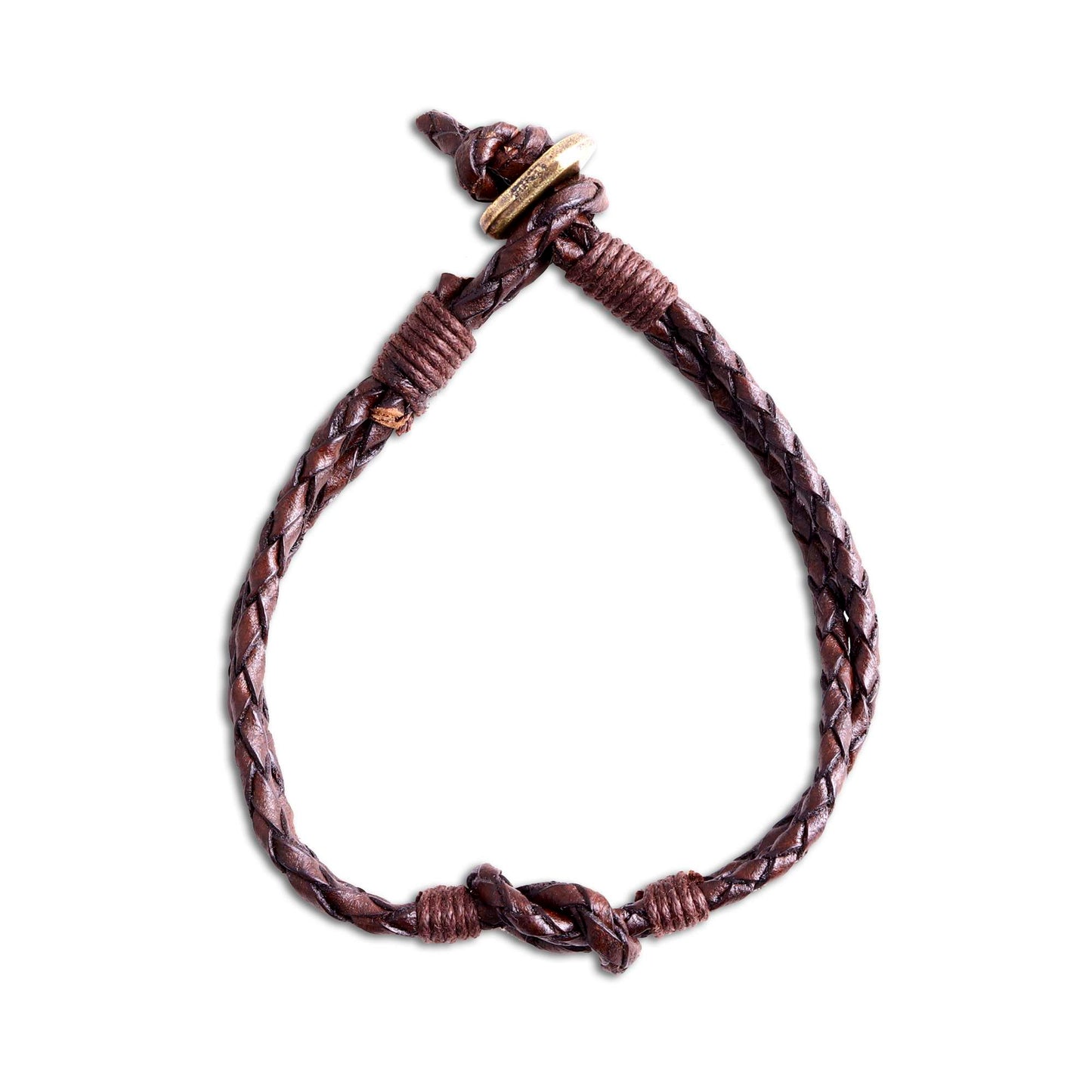 Seville Braided Leather Bracelet for Men