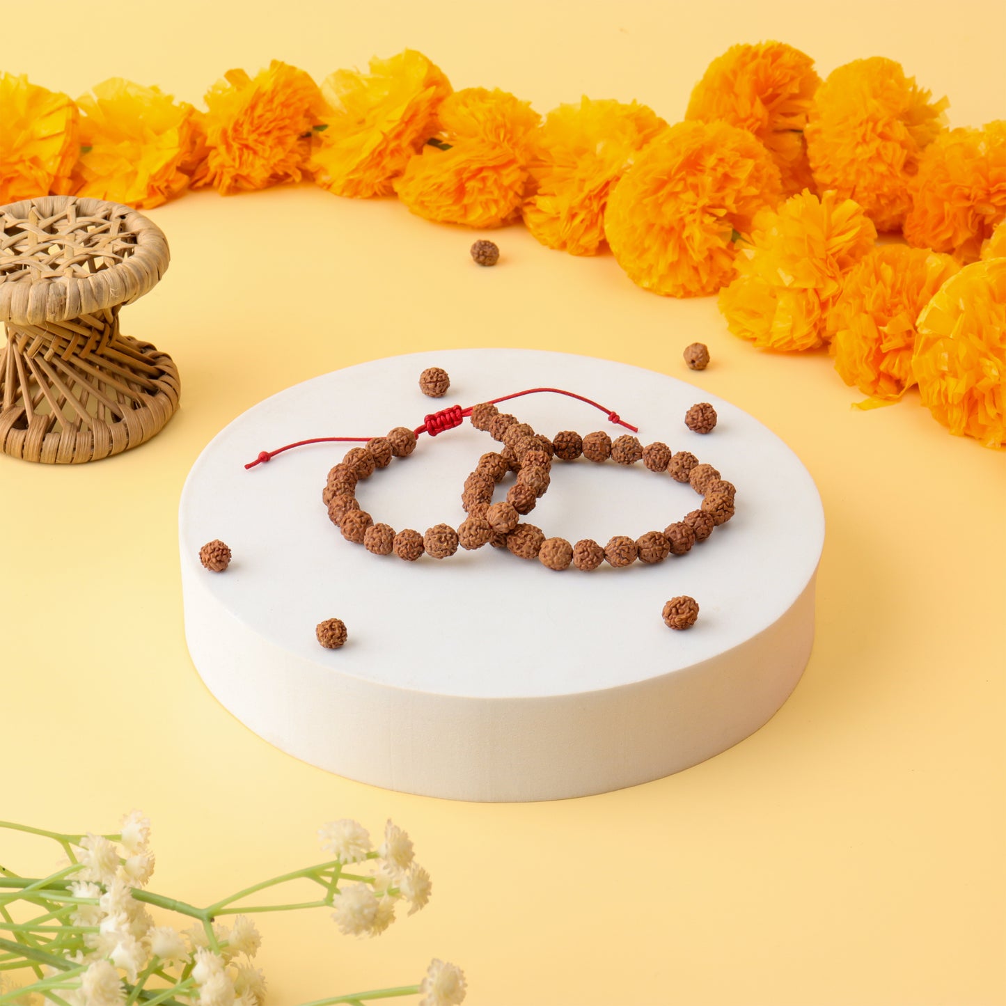 5 Mukhi Certified Rudraksha Bracelet