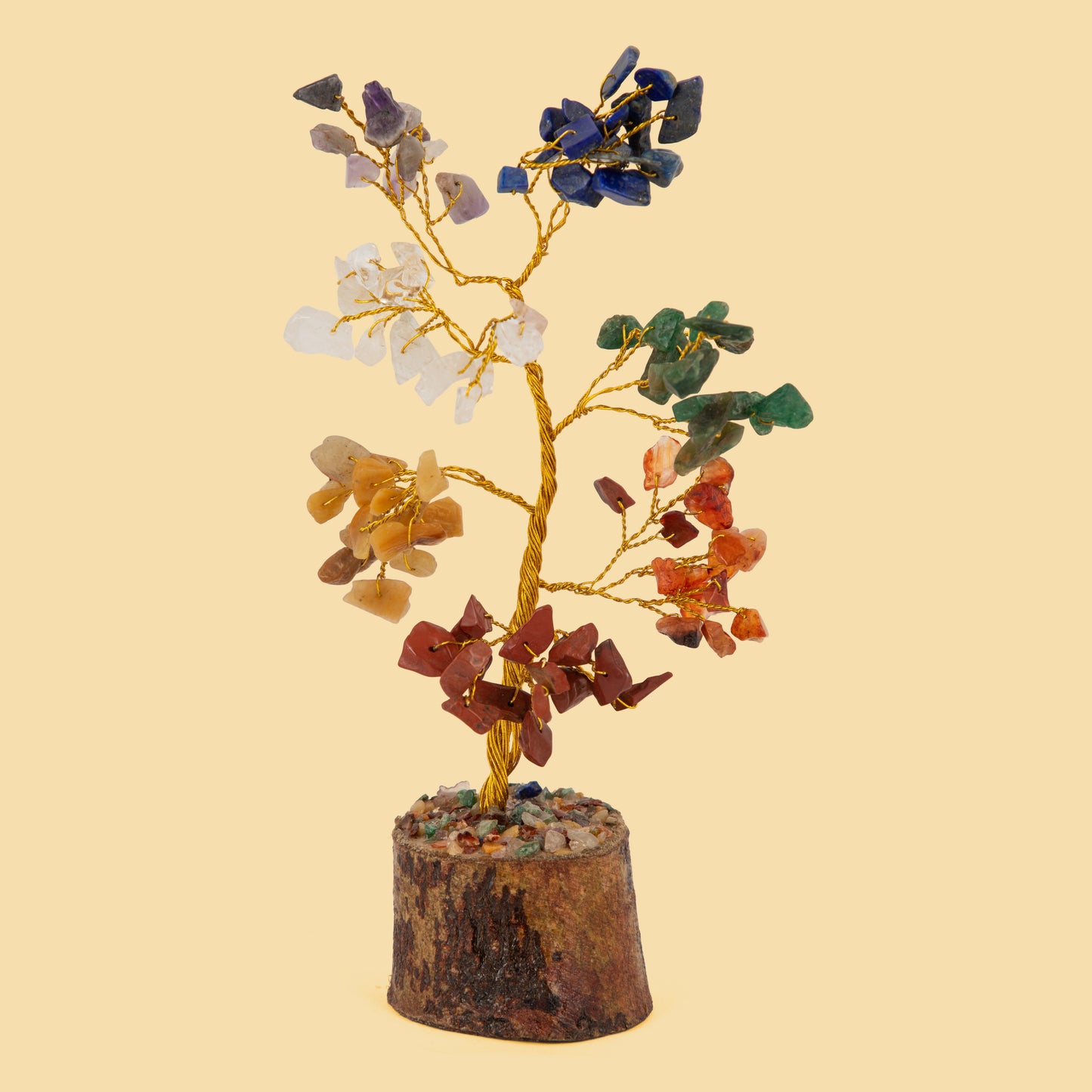 7 Chakra Natural Stone Tree