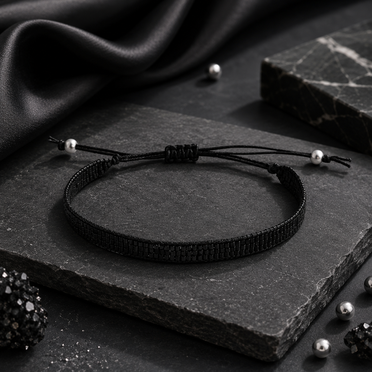 Adjustable Beaded Bracelet for Women