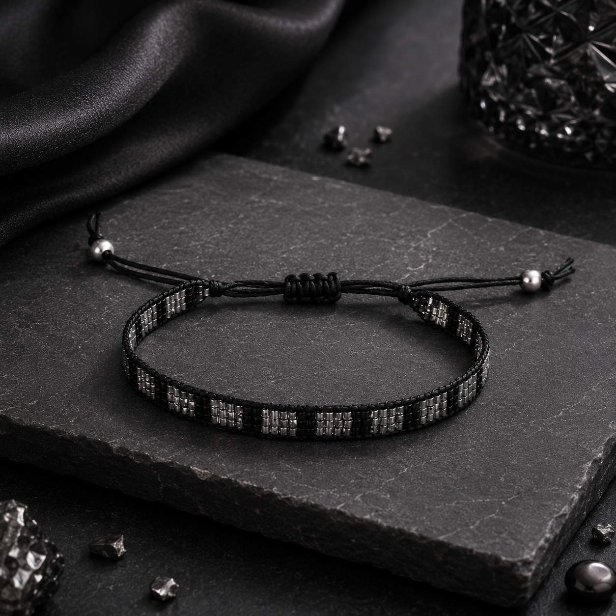 Adjustable Beaded Bracelet for Women