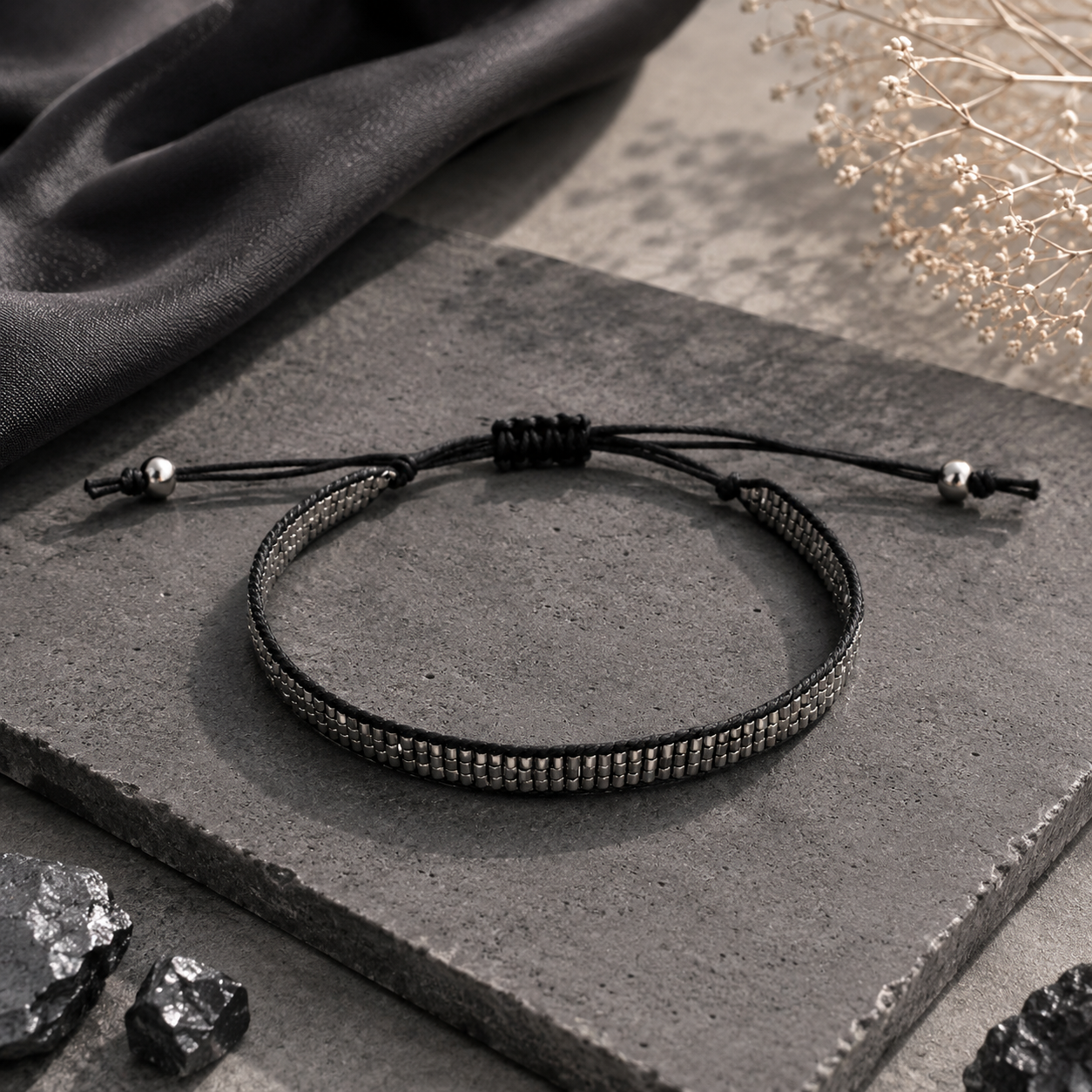 Adjustable Beaded Bracelet for Women
