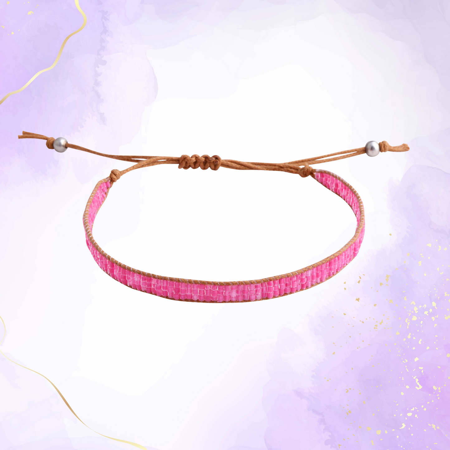 Adjustable Beaded Bracelet for Women