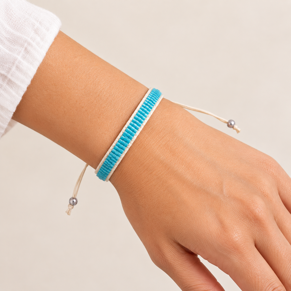 Adjustable Beaded Bracelet for Women