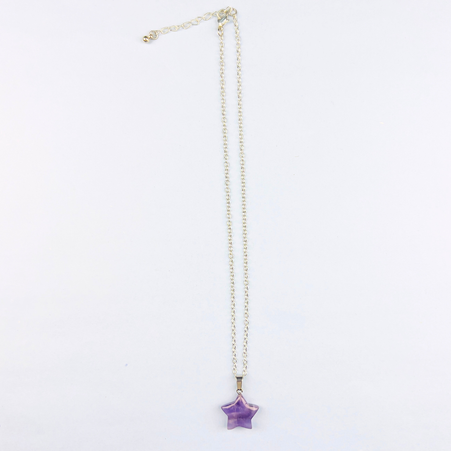 Amethyst Star Pendant Necklace