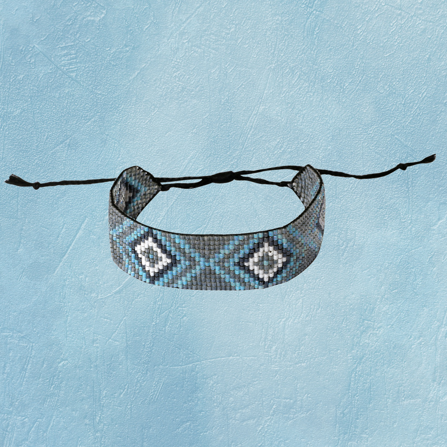 Aztec Pattern Adjustable Beaded Bracelet for Women