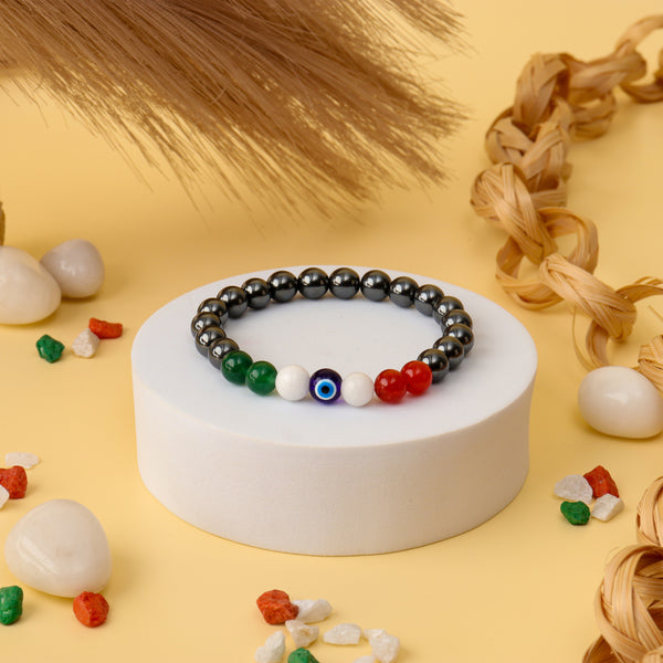 Bharat Shakti Natural Stone Bracelet