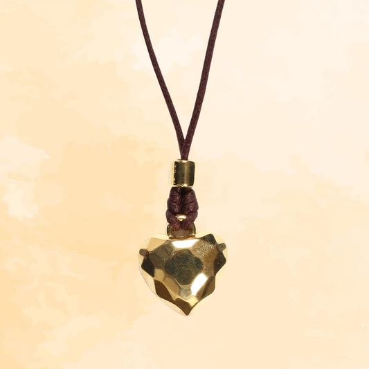 Choker Necklace with Diamond Heart Pendant