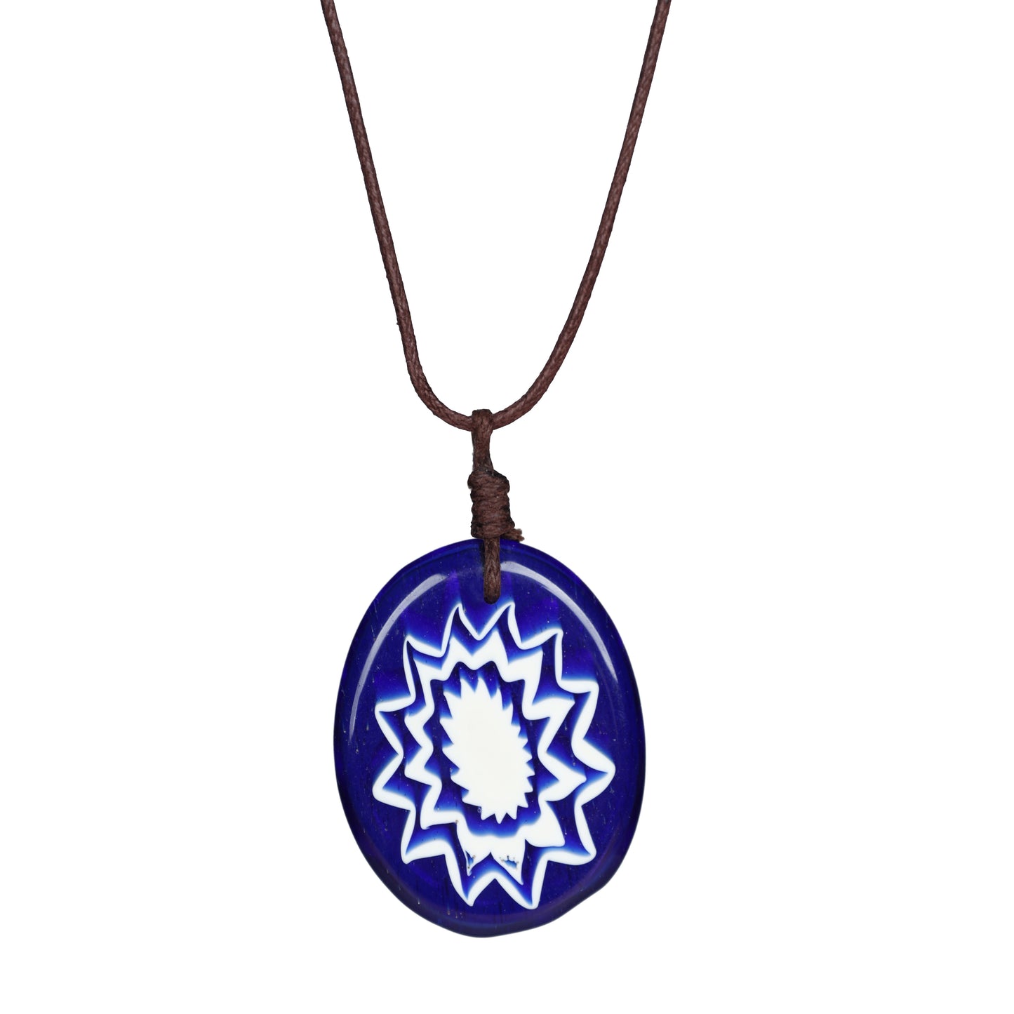 Choker Necklace with Flower Pendant