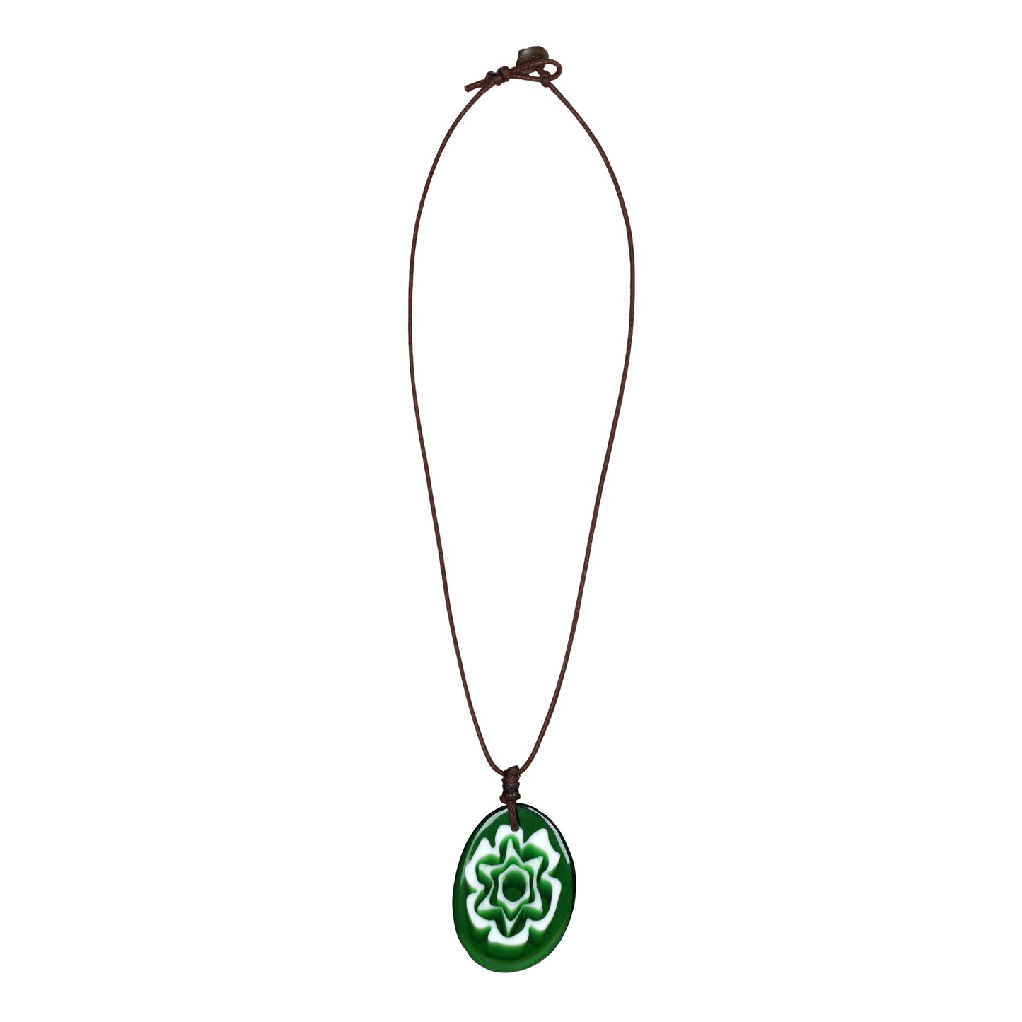 Choker Necklace with Flower Pendant