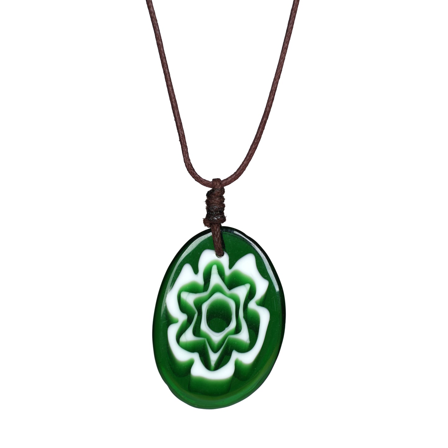 Choker Necklace with Flower Pendant