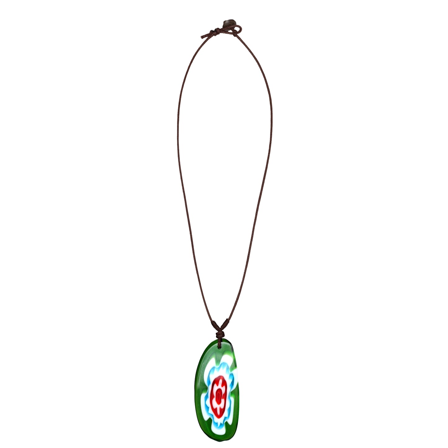 Choker Necklace with Flower Pendant