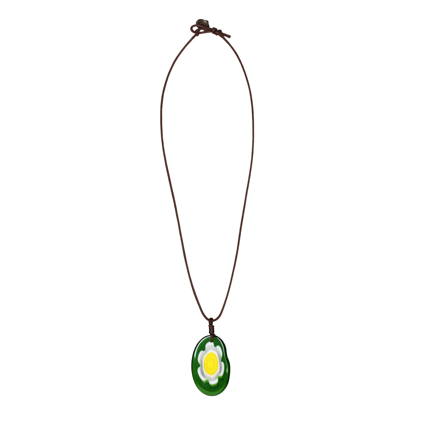 Choker Necklace with Flower Pendant