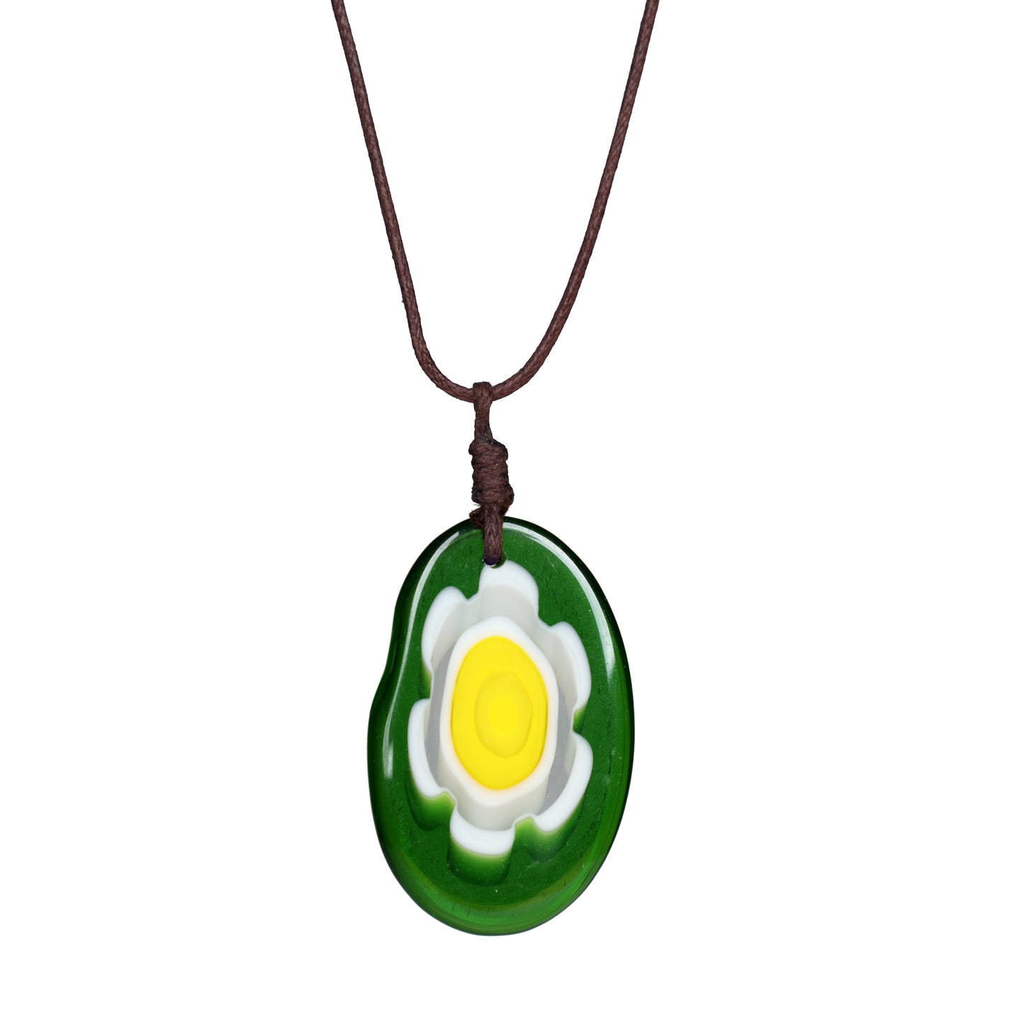 Choker Necklace with Flower Pendant