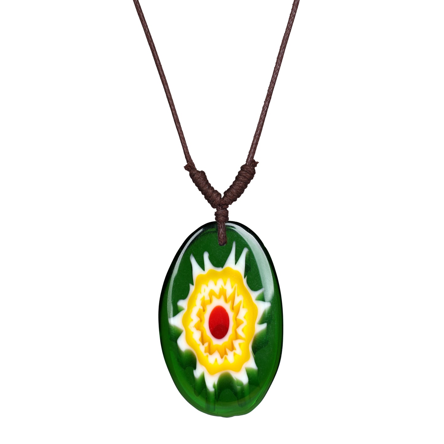 Choker Necklace with Flower Pendant