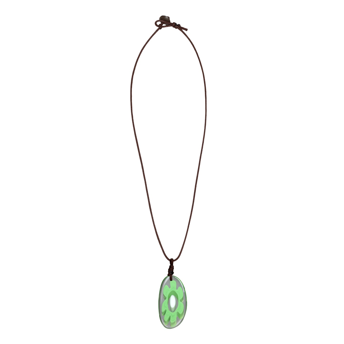 Choker Necklace with Flower Pendant