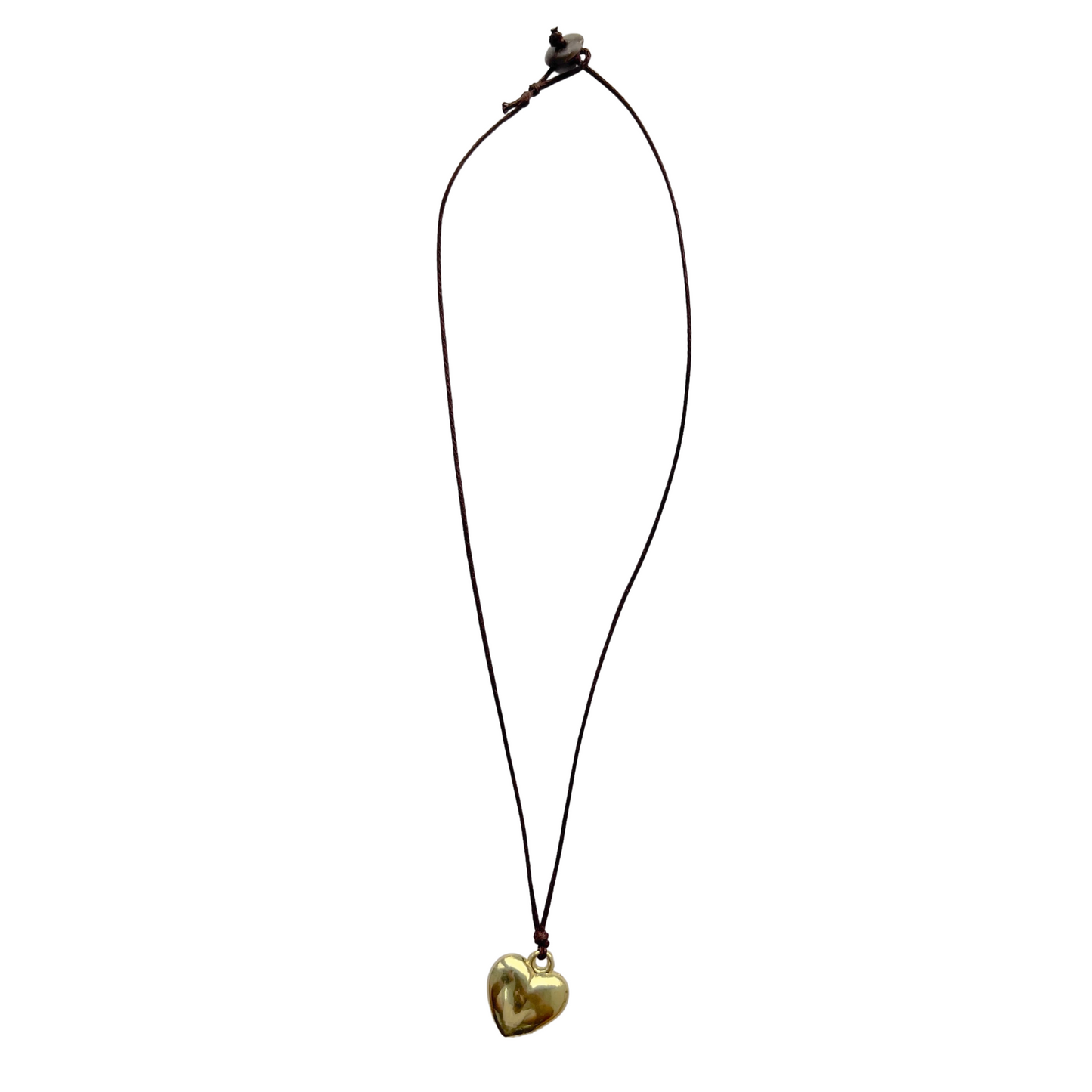 Choker Necklace with Heart Pendant