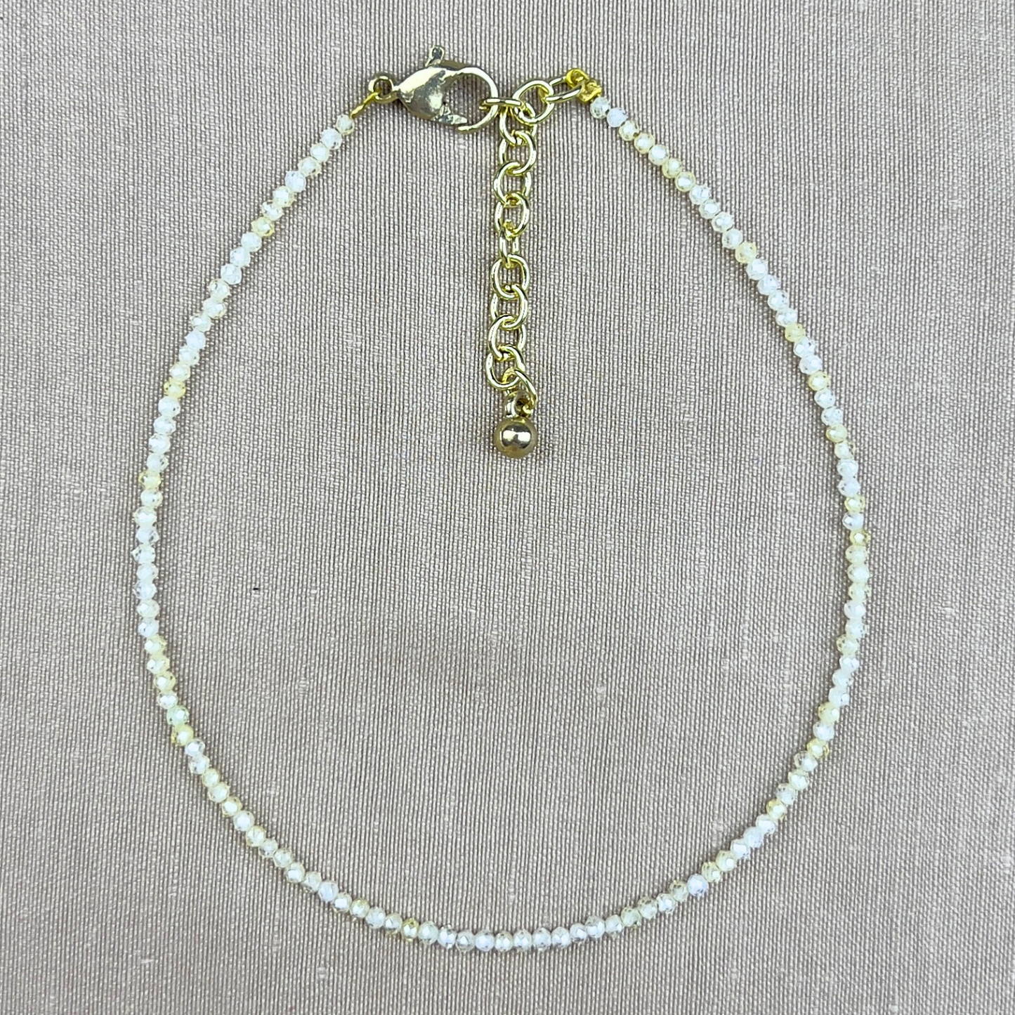 Citrine Natural Stone Anklet