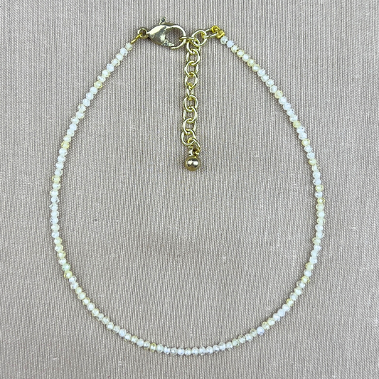 Citrine Natural Stone Anklet