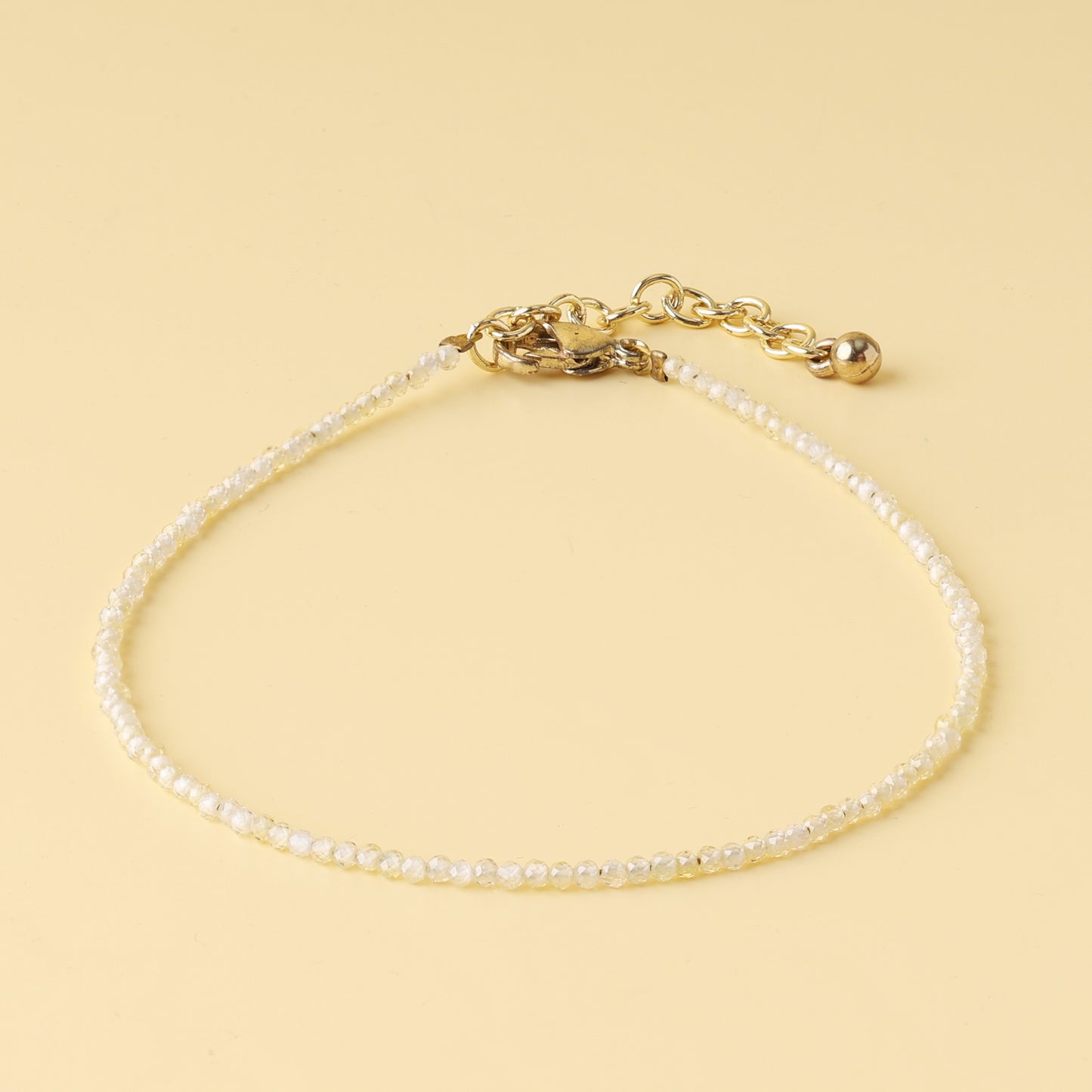 Citrine Natural Stone Anklet