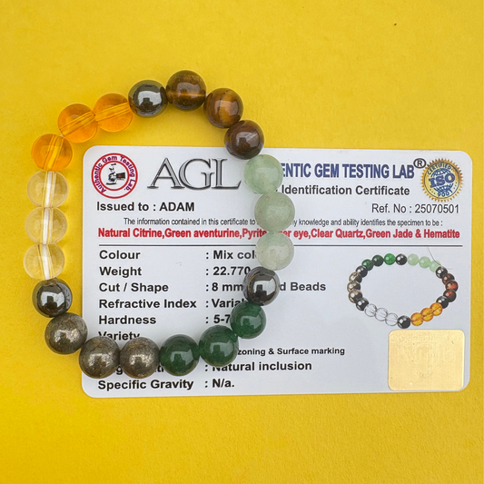 Dhan Yog Money Magnet Natural Stone Bracelet