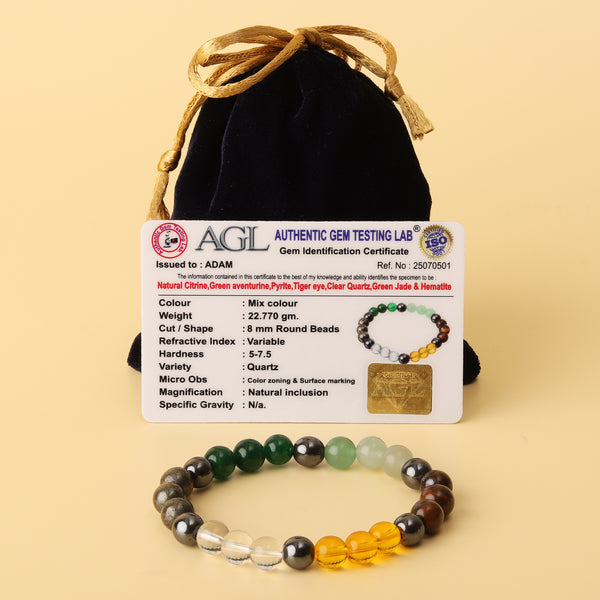 Dhan Yog Money Magnet Natural Stone Bracelet