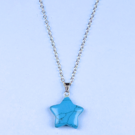 Firoza Star Pendant Necklace
