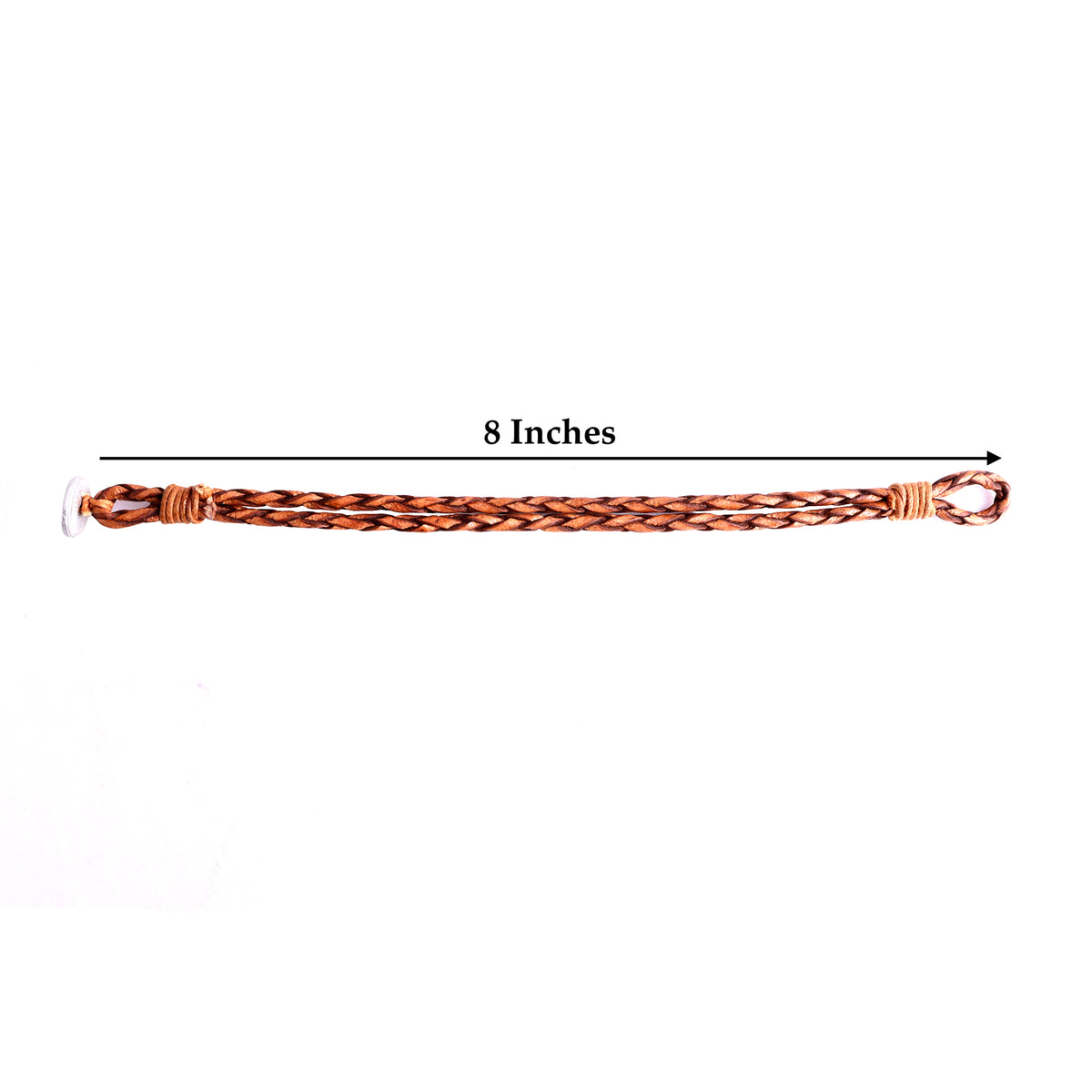 Granada Men’s Braided Leather Bracelet