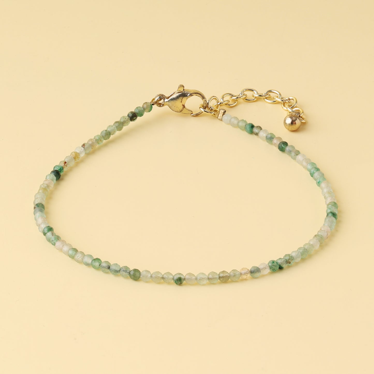 Green Aventurine Natural Stone Anklet