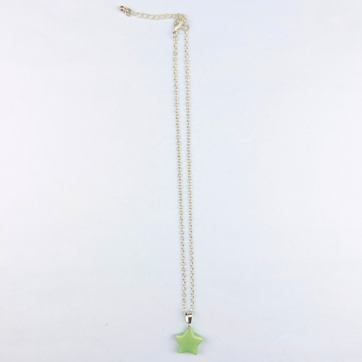 Green Aventurine Star Pendant Necklace