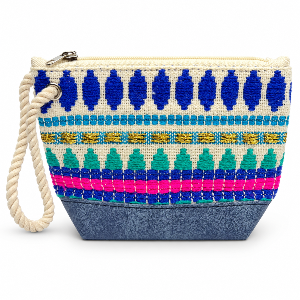 Handcrafted Wristlet Coin Pouch for Women