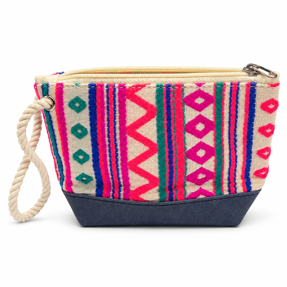 Handcrafted Wristlet Coin Pouch for Women