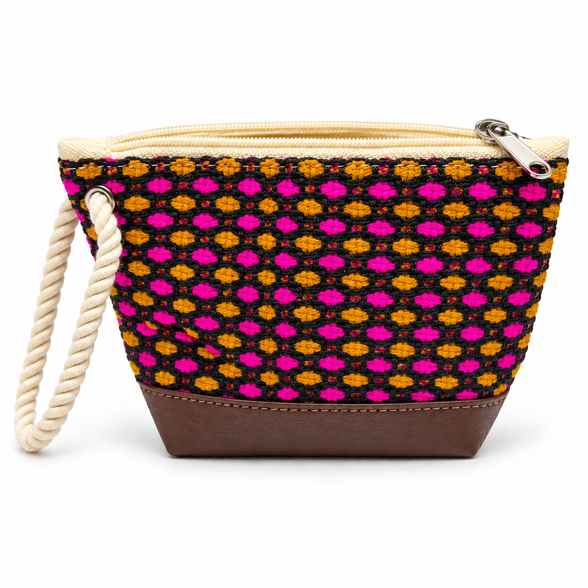 Handcrafted Wristlet Coin Pouch for Women