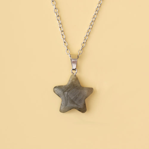 Labradorite Star Pendant Necklace